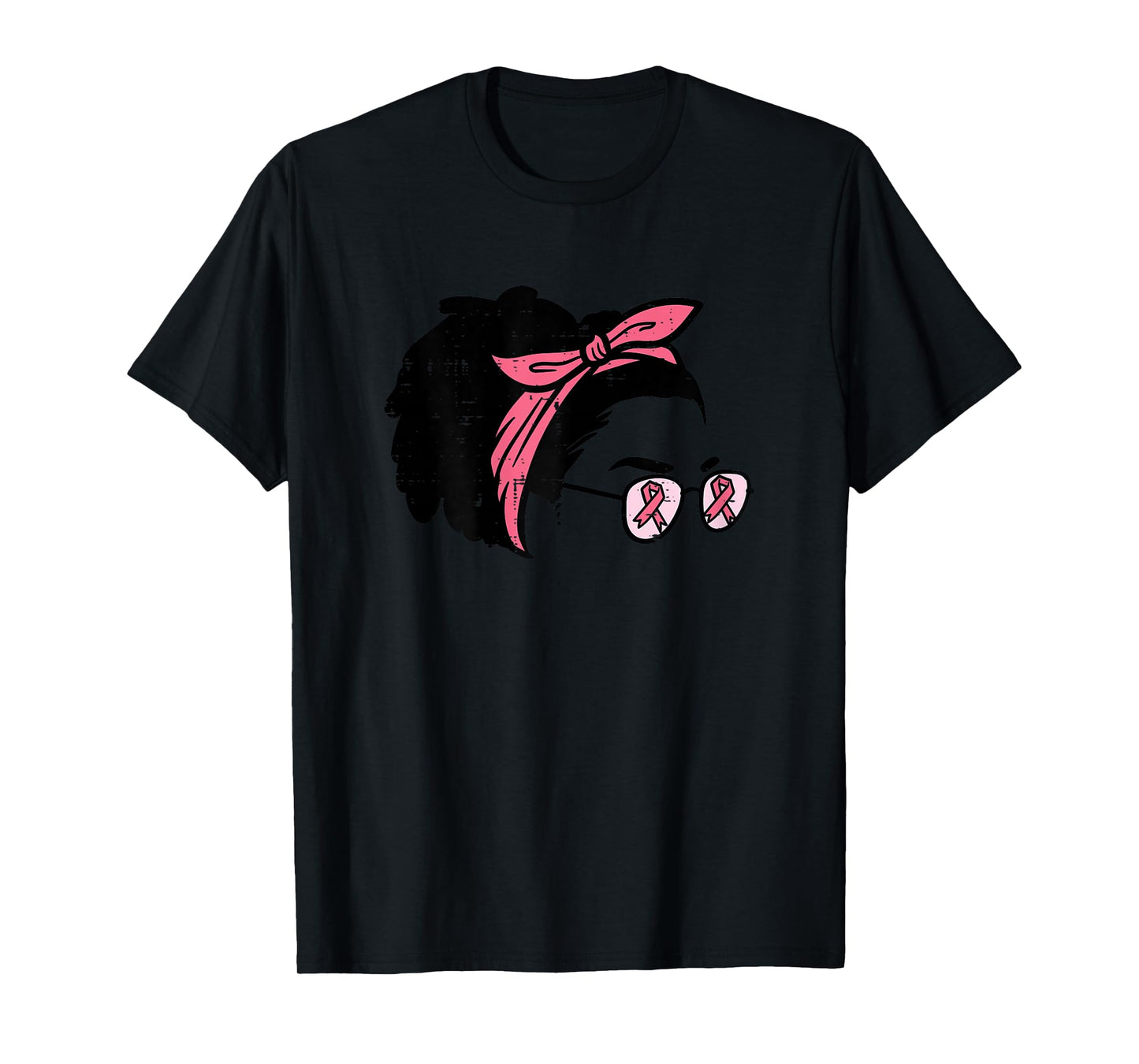 Black Girl Breast Cancer Awareness Survivor African Women T-Shirt
