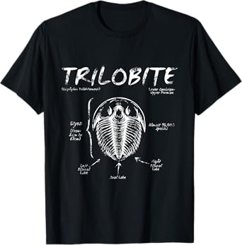Trilobite T-Shirt Geology Teacher Fossil Tee Men Women Kids T-Shirt