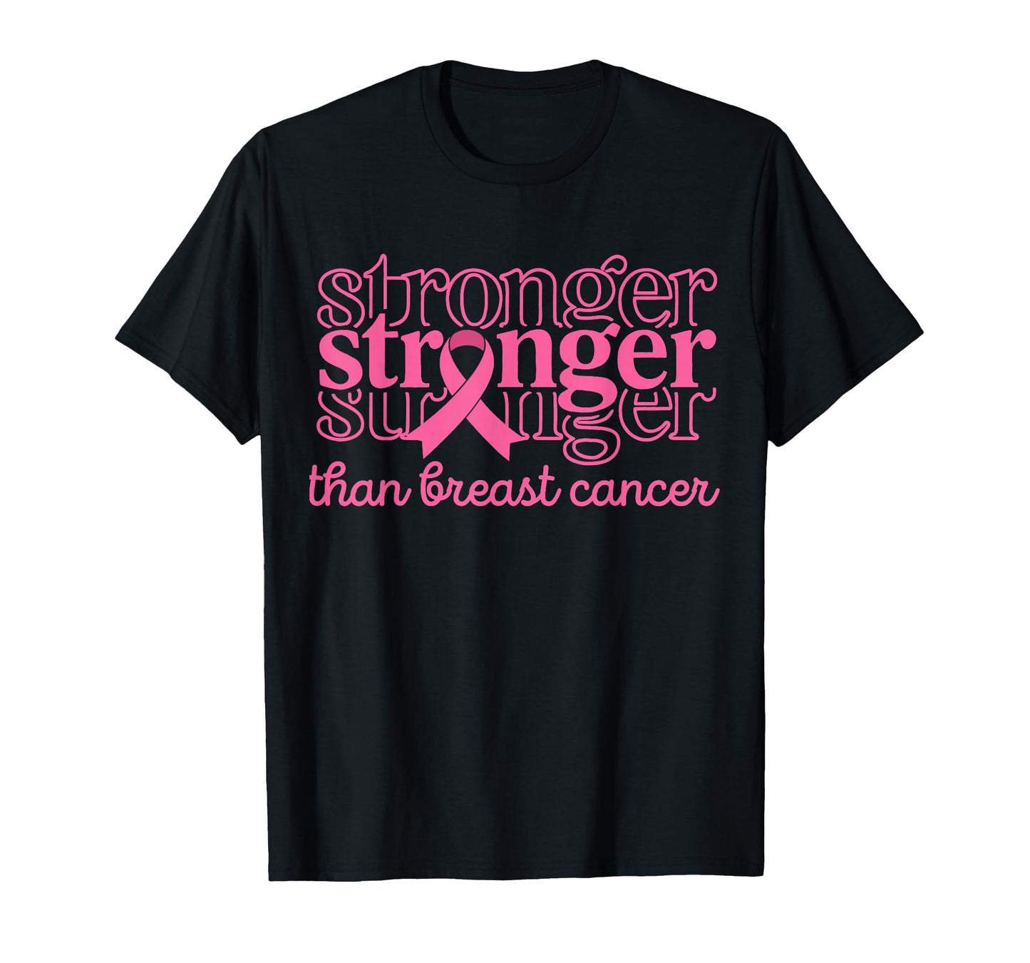 Breast Cancer Warrior - Stronger Than Breast Cancer T-Shirt