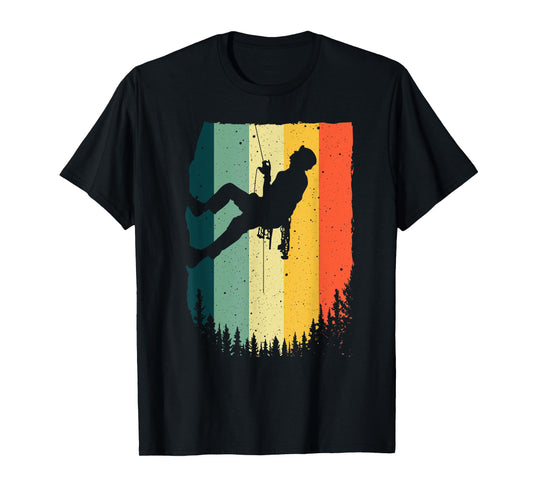 Cool Rock Climbing For Men Women Mountain Climber bouldering T-Shirt