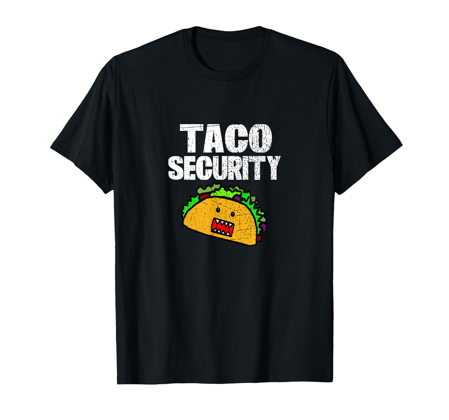 TACO SECURITY Funny Cinco de Mayo Shirt - Police Officer Tee T-Shirt