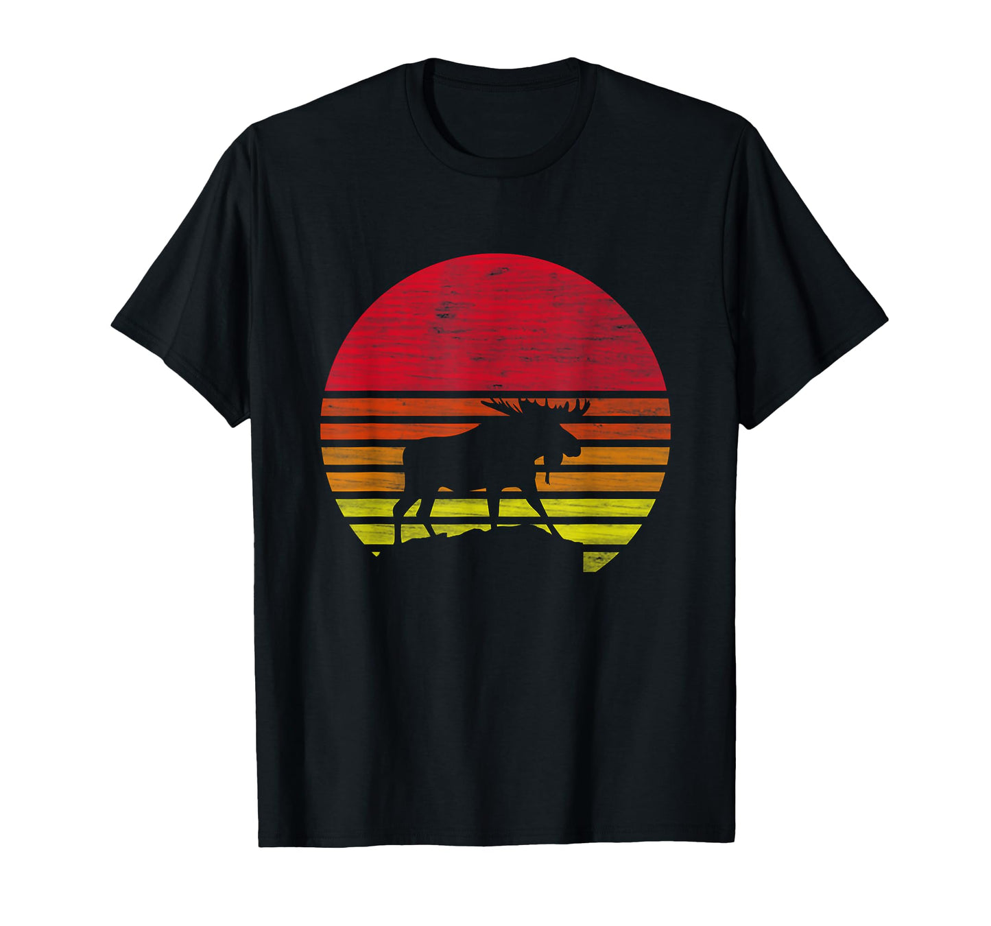 Retro moose silhouette T-Shirt