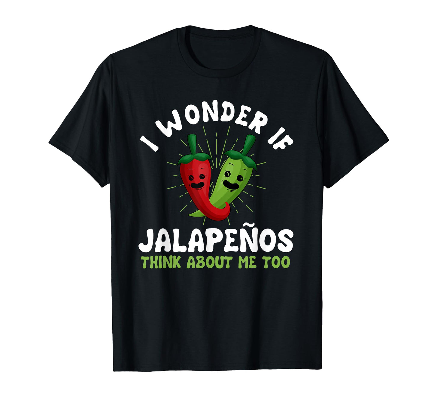 Funny Jalapeno Design Chili Pepper T-Shirt