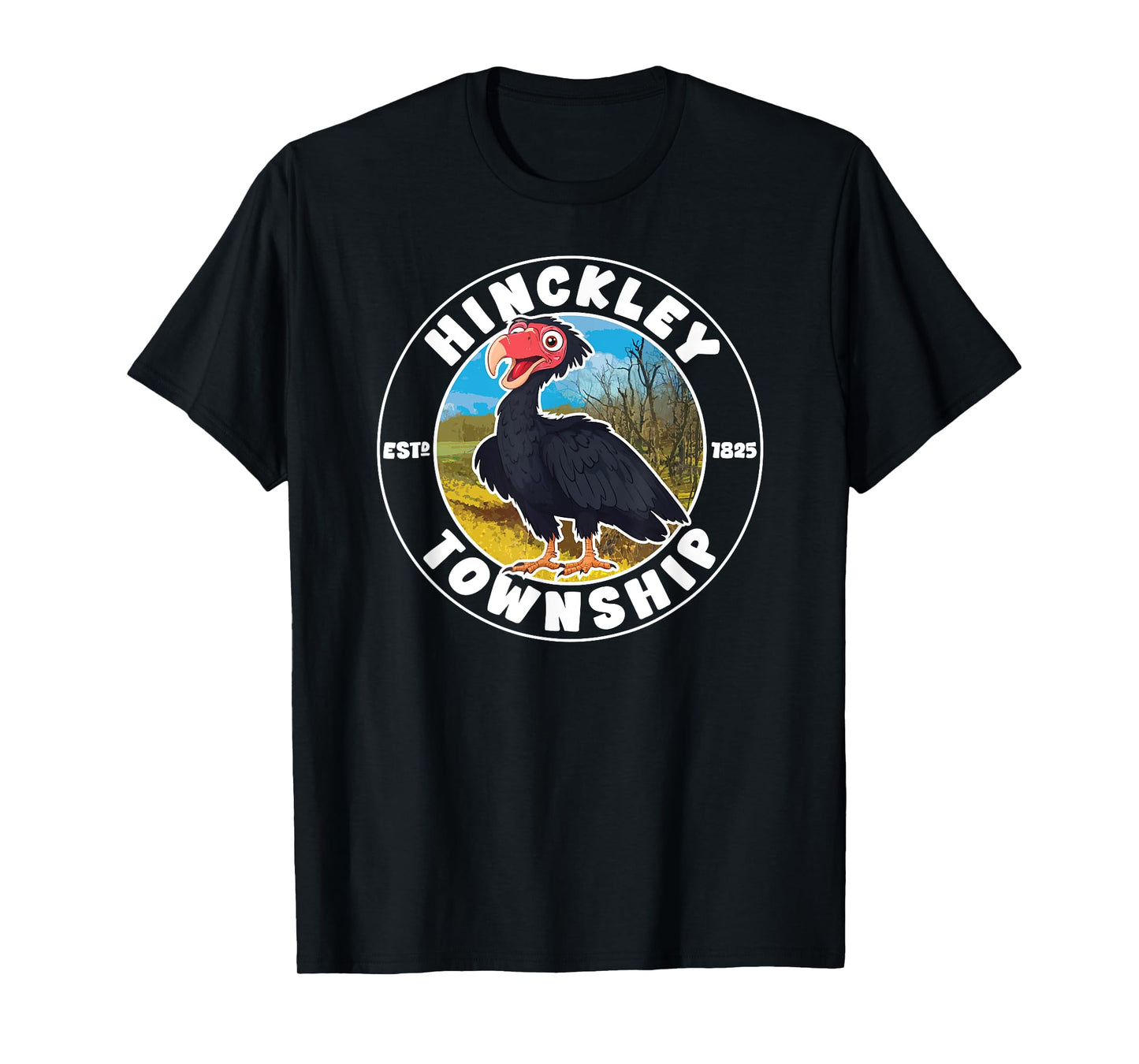 Hinckley Township 2025 Turkey Buzzard March Vultures Return T-Shirt