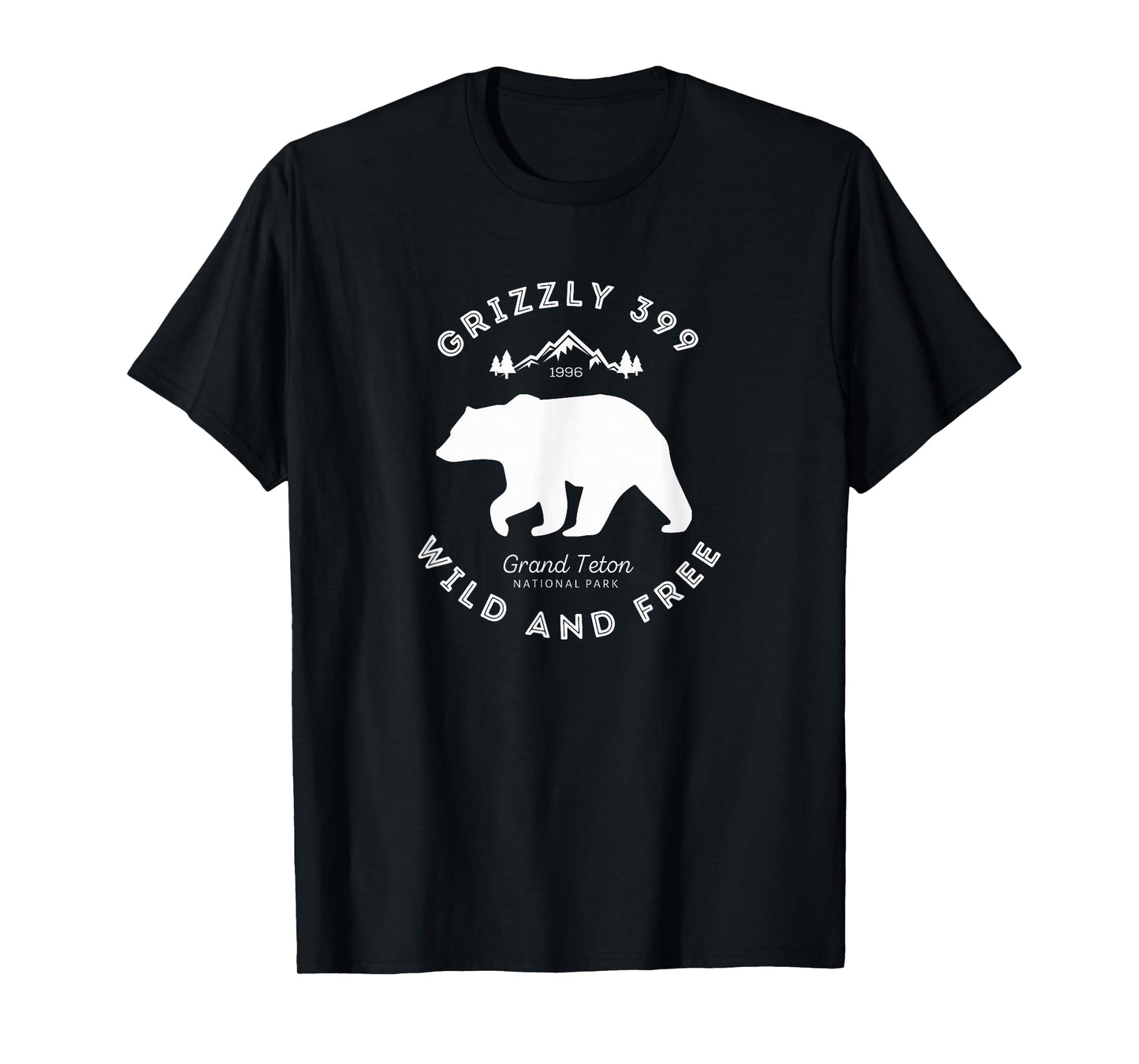 Grizzly 399 Wild & Free Grand Teton National Park T-Shirt