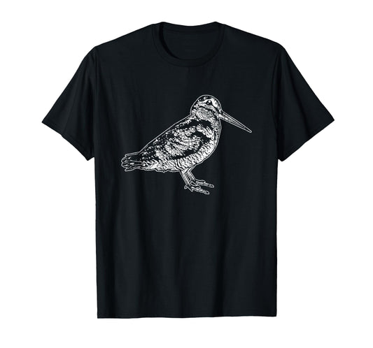 American Woodcock Bird Watching Hunting Unique Birding Gift T-Shirt