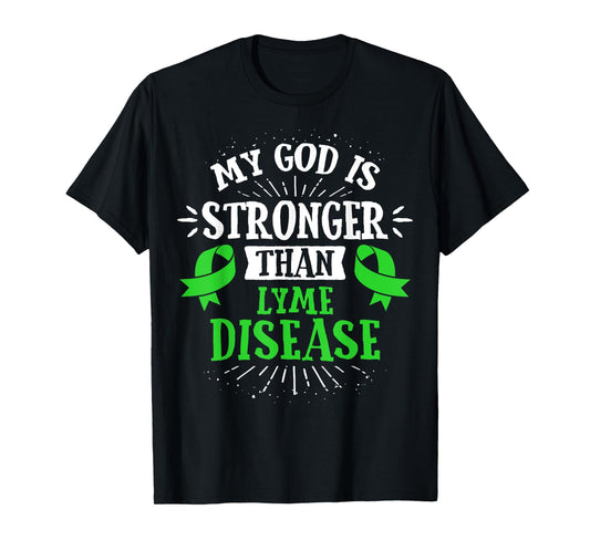 Lime Green Ribbon - Lyme Disease Awareness T Shirt T-Shirt