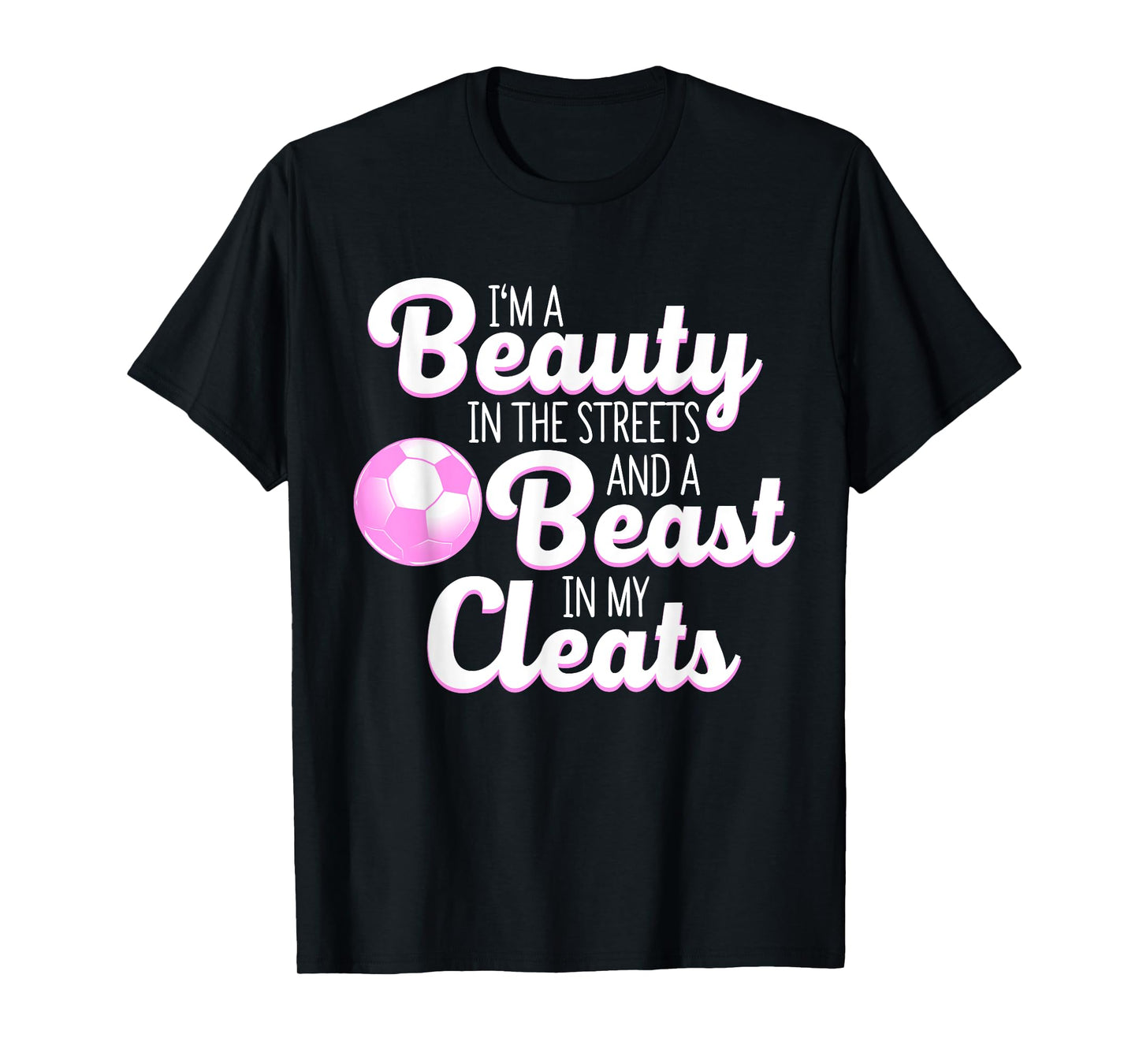 Funny Soccer Art Women's Soccer Player Lover T-Shirt