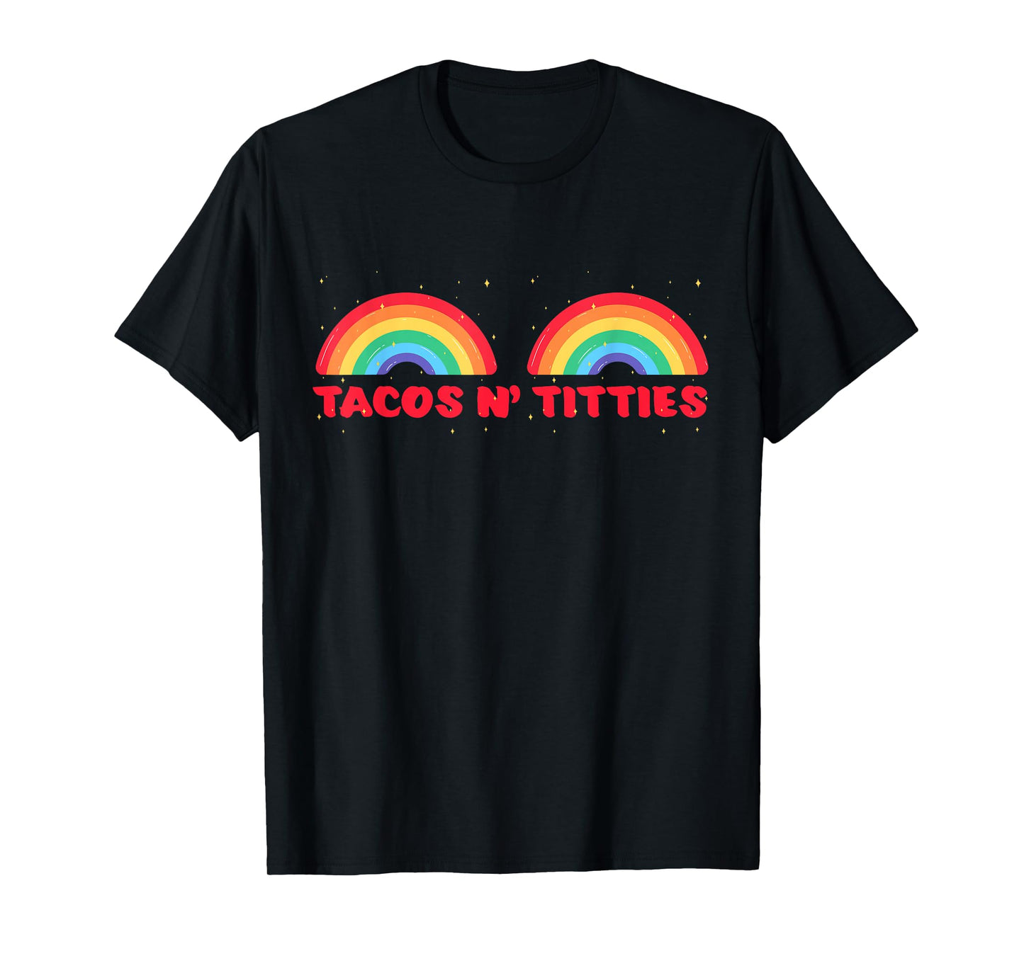 Tacos And Titties Funny LGBT Gay Pride Lesbian T-Shirt