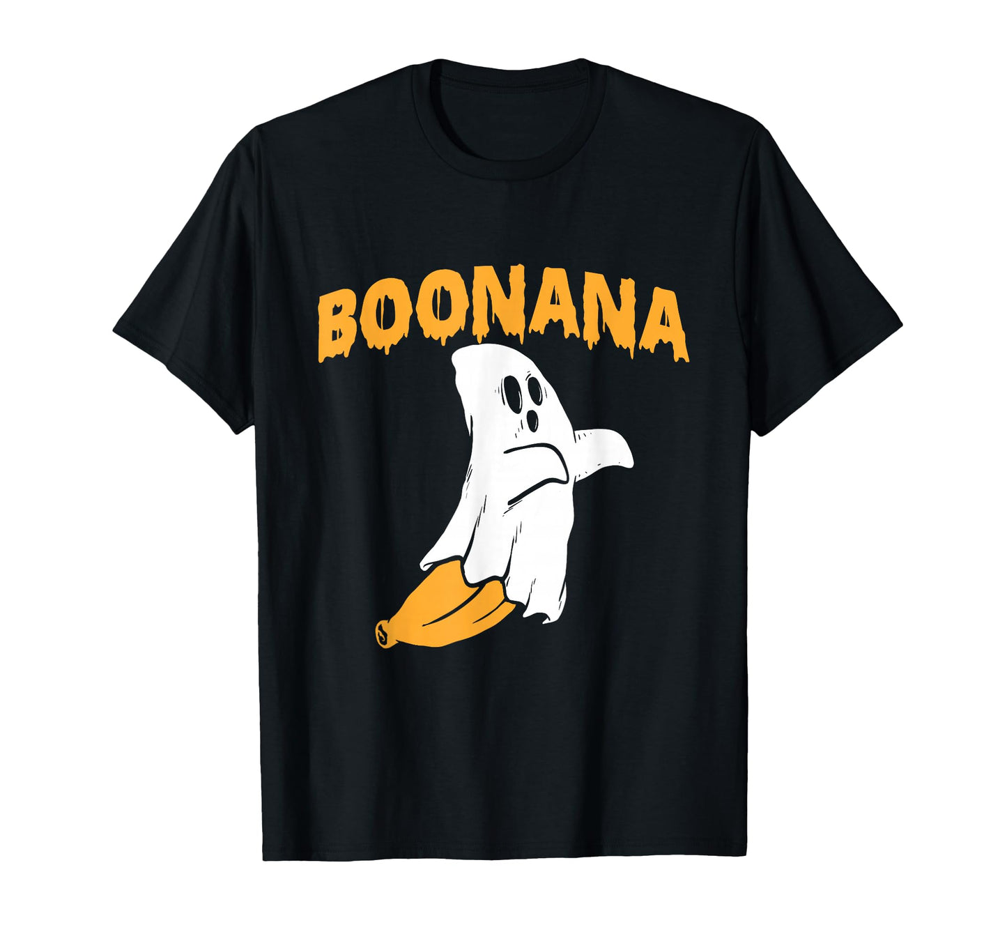Boonana - Spooky Halloween Banana Ghost Costume T-Shirt