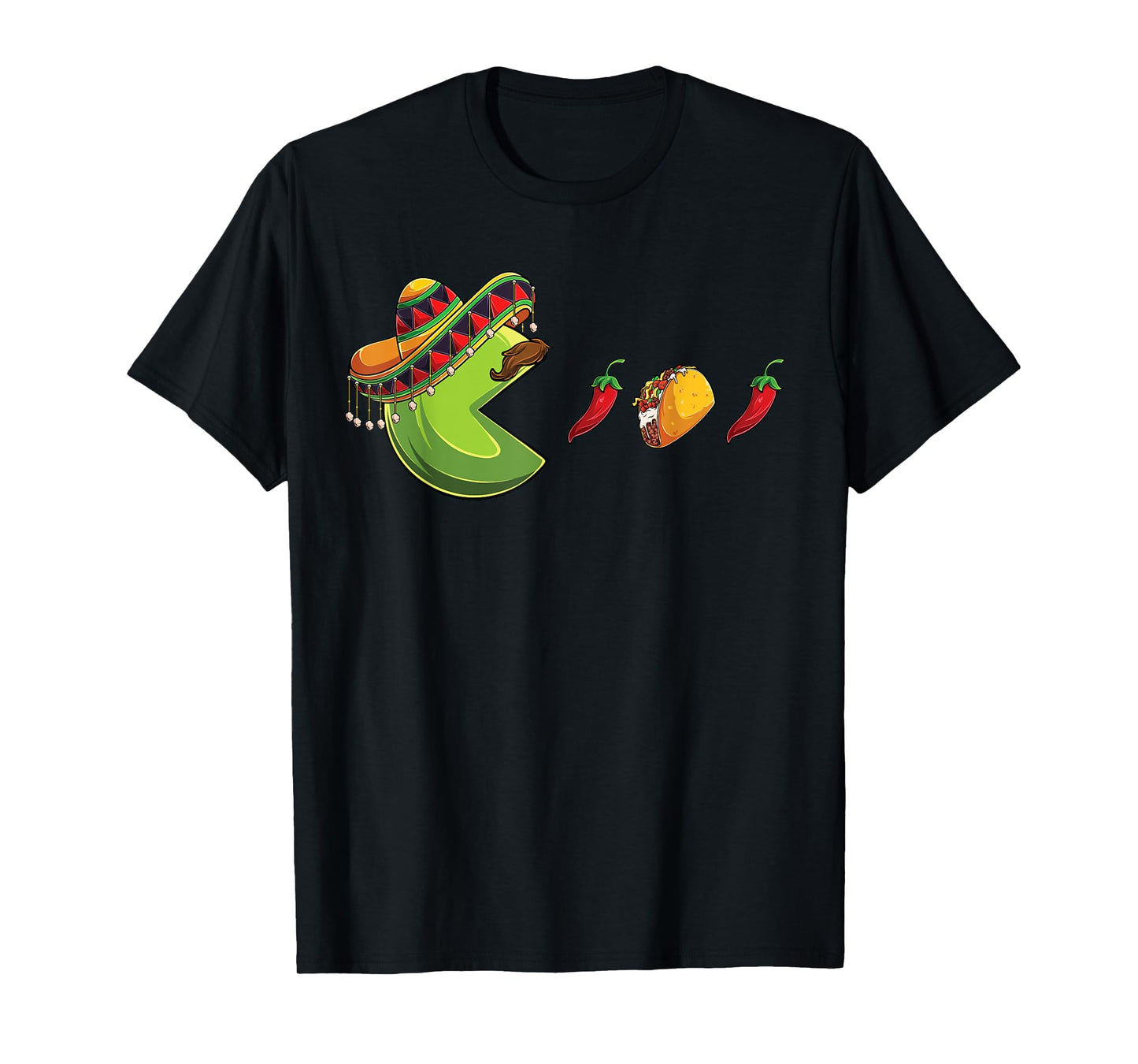 Funny eating Tacos Cinco de Mayo Boys Kids woman Men Mexican T-Shirt