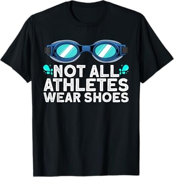 Cool Swimming For Men Women Swimmer Swim Instructor Goggles T-Shirt