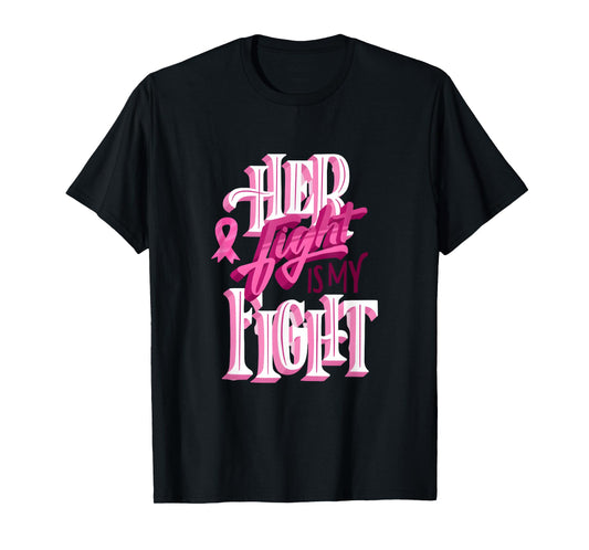 Breast Cancer Awareness Family Support T-Shirt
