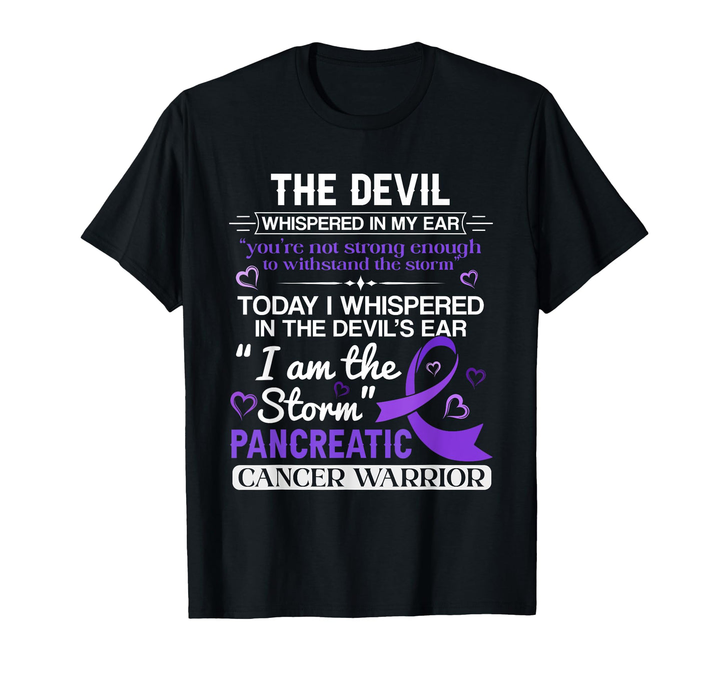 I'm The Storm Pancreatic Cancer Awareness T-Shirt