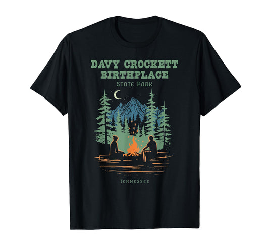 Davy Crockett Birthplace State Park Retro Vintage T-Shirt