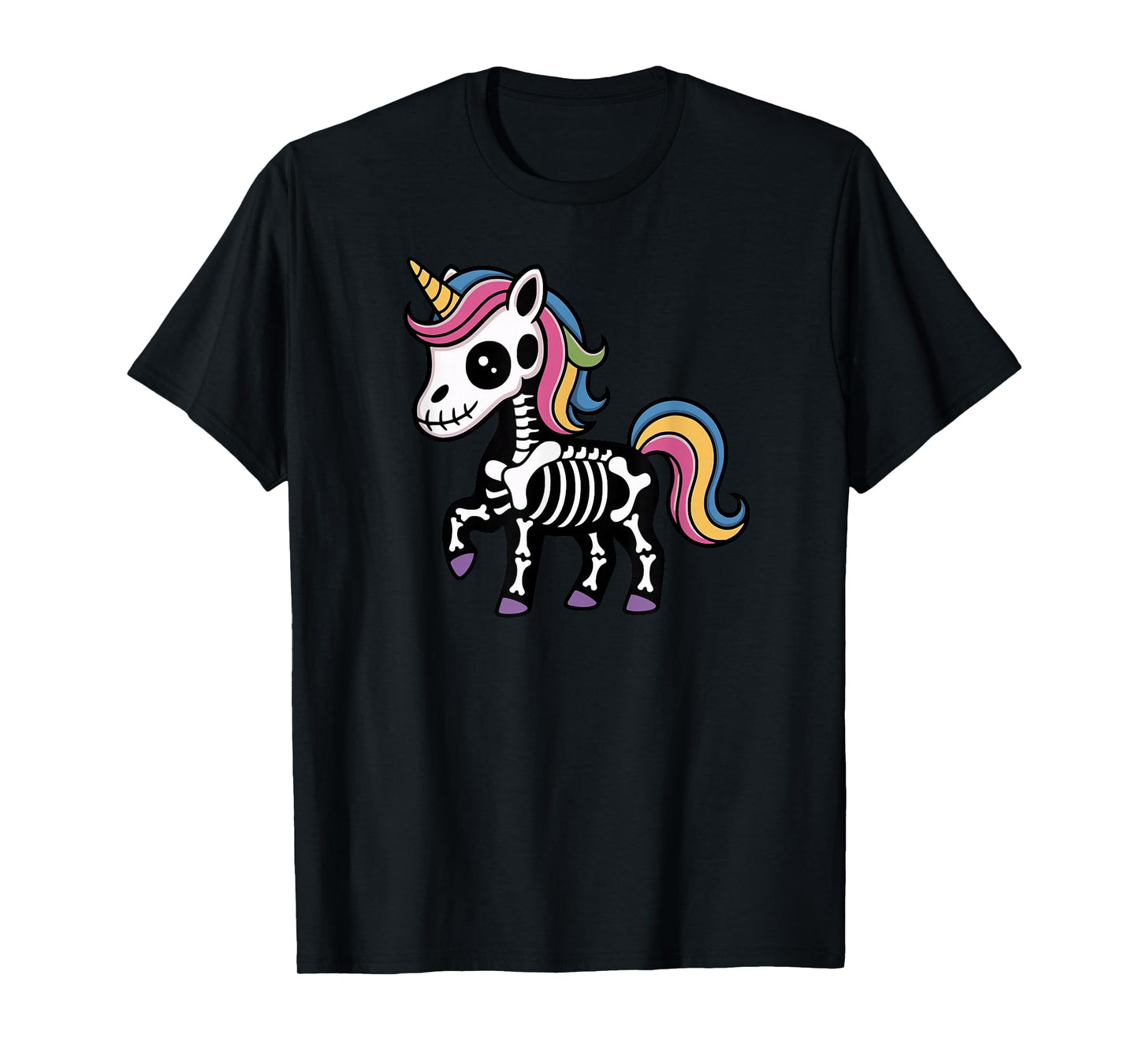 Funny Skeleton Spooky Costume Scary Halloween T-Shirt