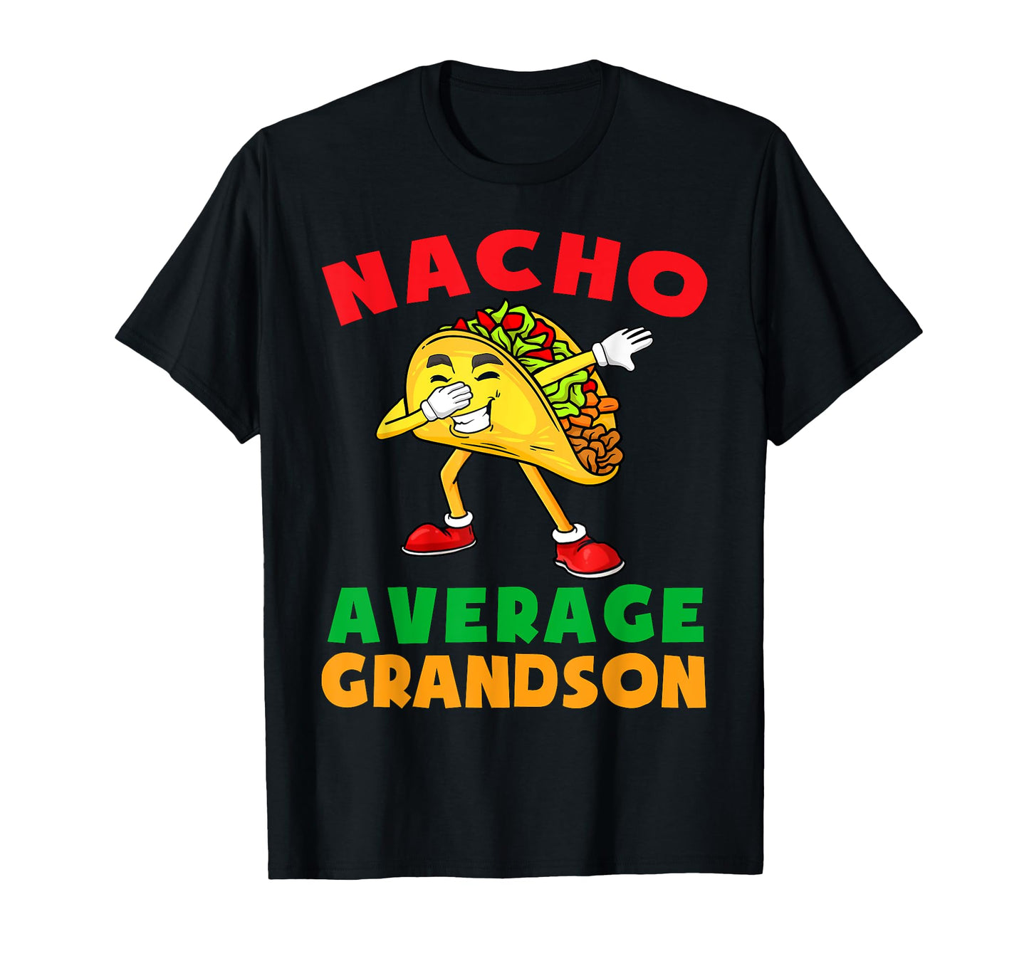 Nacho Average Grandson Cute Cinco De Mayo Shirt Toddler Kids T-Shirt