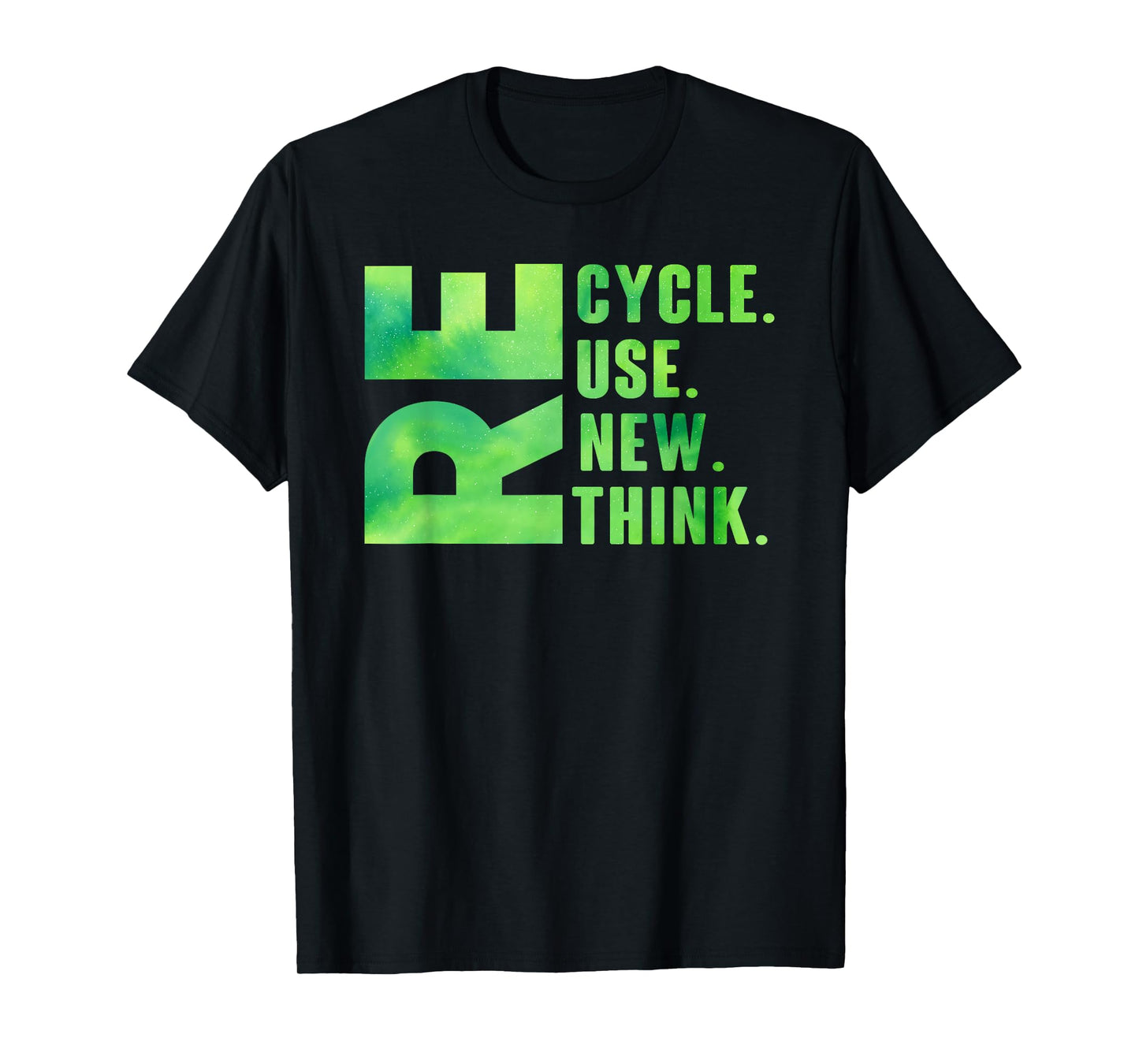 Recycle Reuse Renew Rethink Earth Day 2025 Environmental T-Shirt