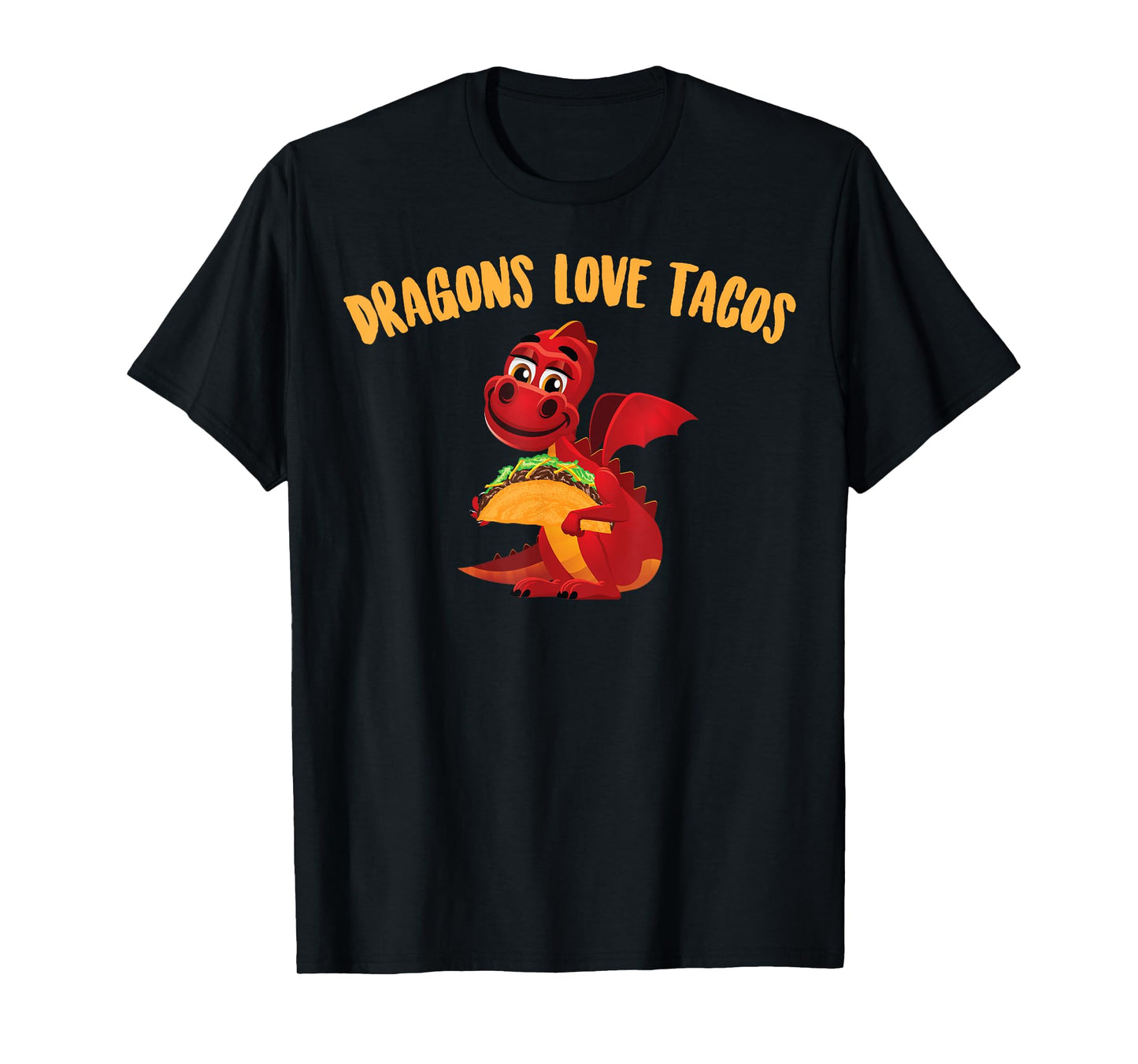 Dragons Love Tacos Shirt | Cool Fish Tacos Dish Funny Gift T-Shirt