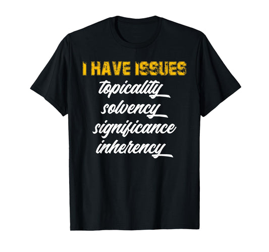 Debate Competition School Speech and Debate Team Debater T-Shirt
