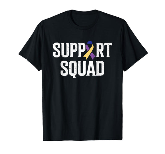 Bladder Cancer Support Squad Bladder Cancer Awareness T-Shirt