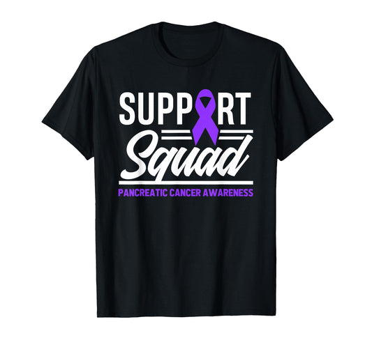 Pancreatic Cancer Support Squad Pancreatic Cancer Awareness T-Shirt