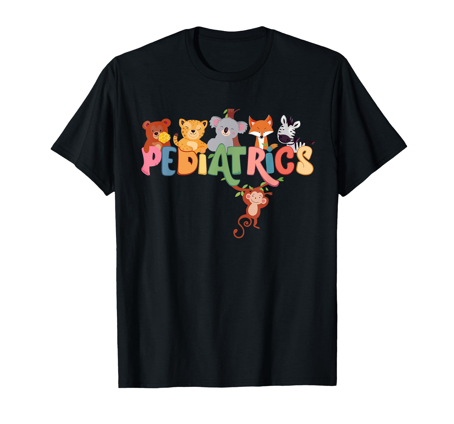 Pediatric Nurse PEDS Nursing Appreciation Pediatric Animal T-Shirt