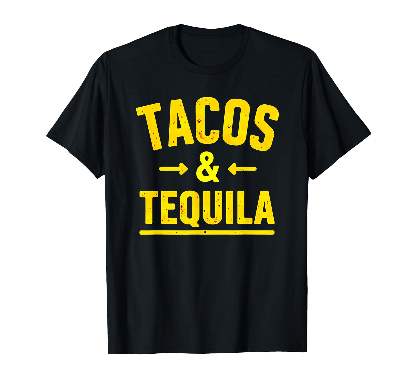 Vintage Mexican Fiesta Tacos & Tequila Drinking T-Shirt
