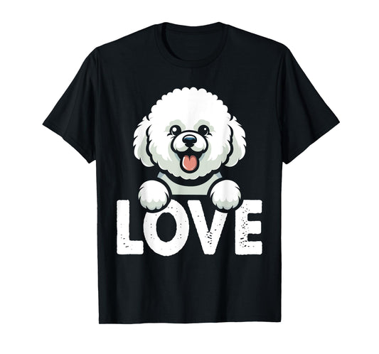 I Love My Bichons Frise Dog Lover T-Shirt