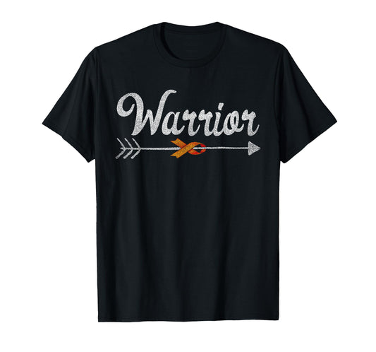 Kidney Cancer Awareness Support Gift Warrior T-Shirt