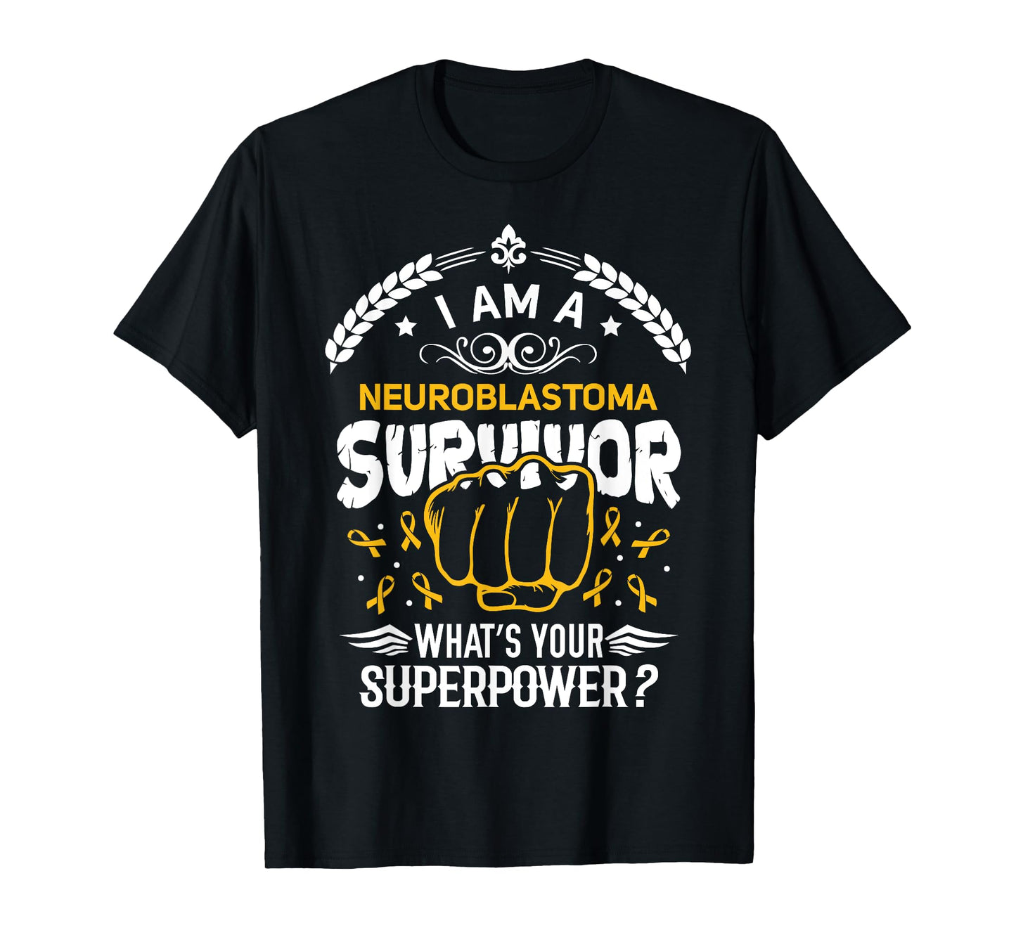 Neuroblastoma Awareness Ribbon T Shirts T-Shirt