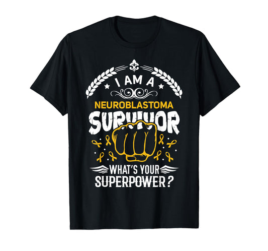Neuroblastoma Awareness Ribbon T Shirts T-Shirt