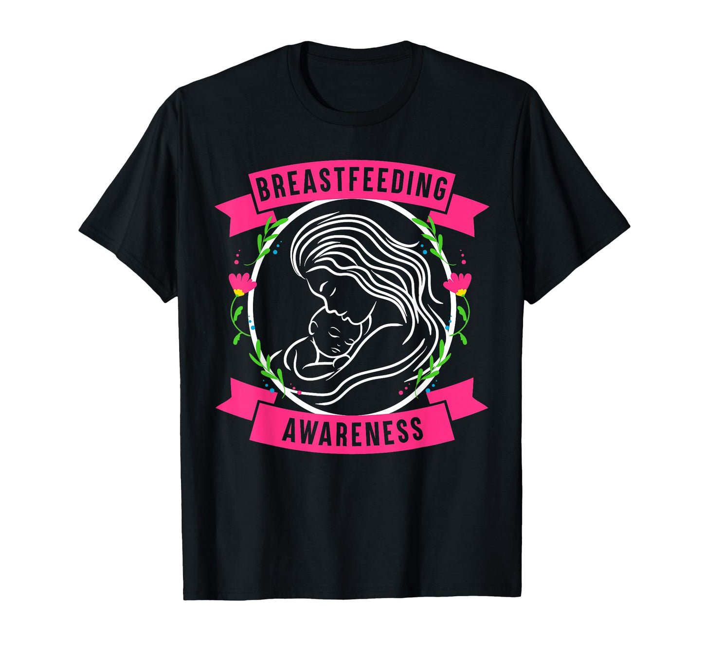 Breastfeeding Awareness Saving Breast Milk Lactation Mom T-Shirt