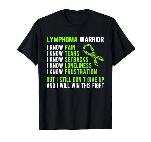 Lymphoma Warrior Lymphoma Awareness T-Shirt