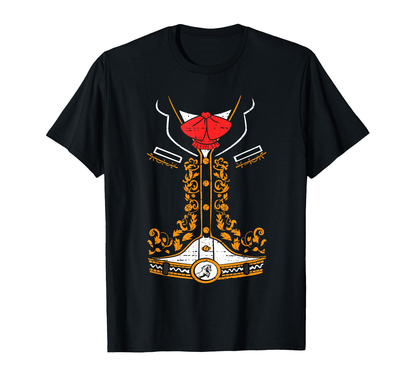 Mexican Mariachi Cinco De Mayo Costume Charro Celebration T-Shirt