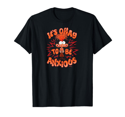 Inside Out 2 - Anxiety Character It's Okay To Be Anxious T-Shirt