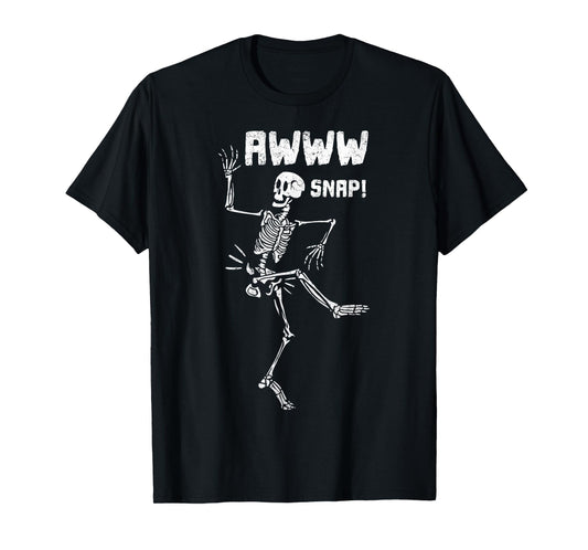 Awww Snap Funny Hip Broken Design For Surgery Survivor T-Shirt