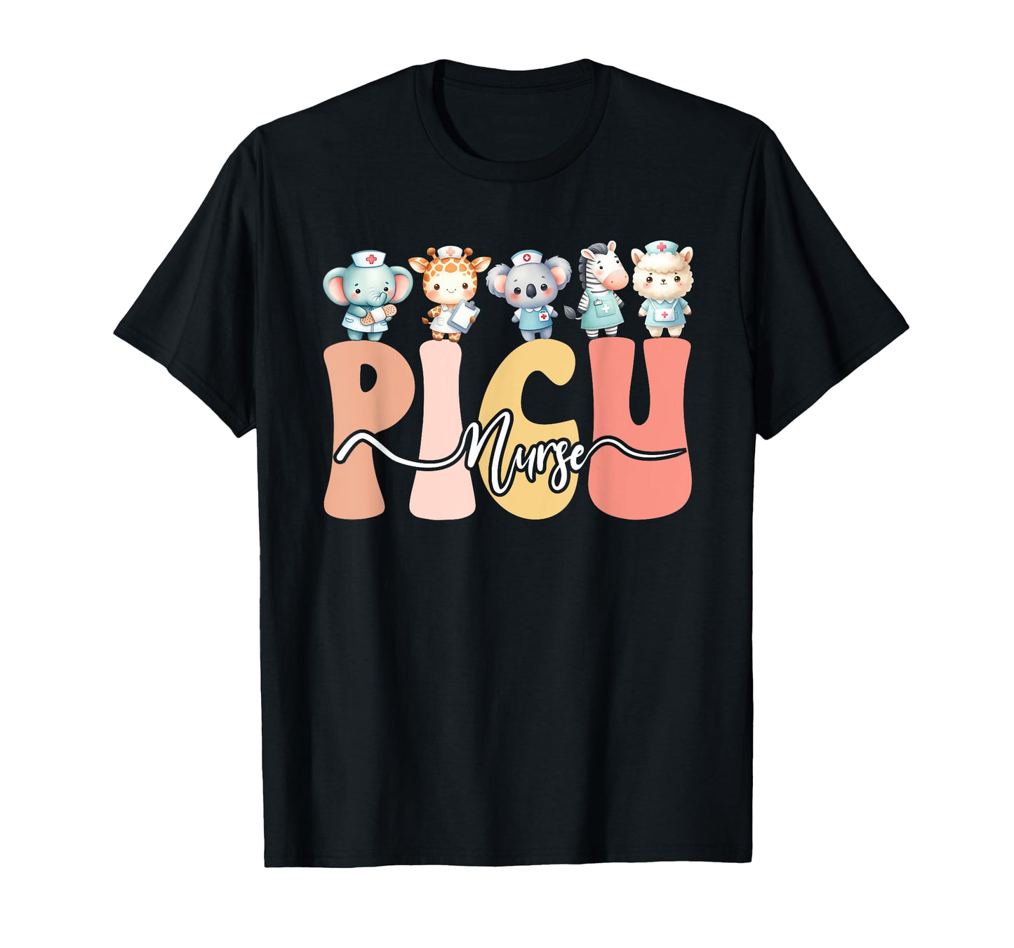 Adorable PICU Nurse - Pediatric Intensive Care Unit T-Shirt