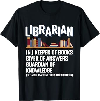 Librarian Definition Librarian T-Shirt