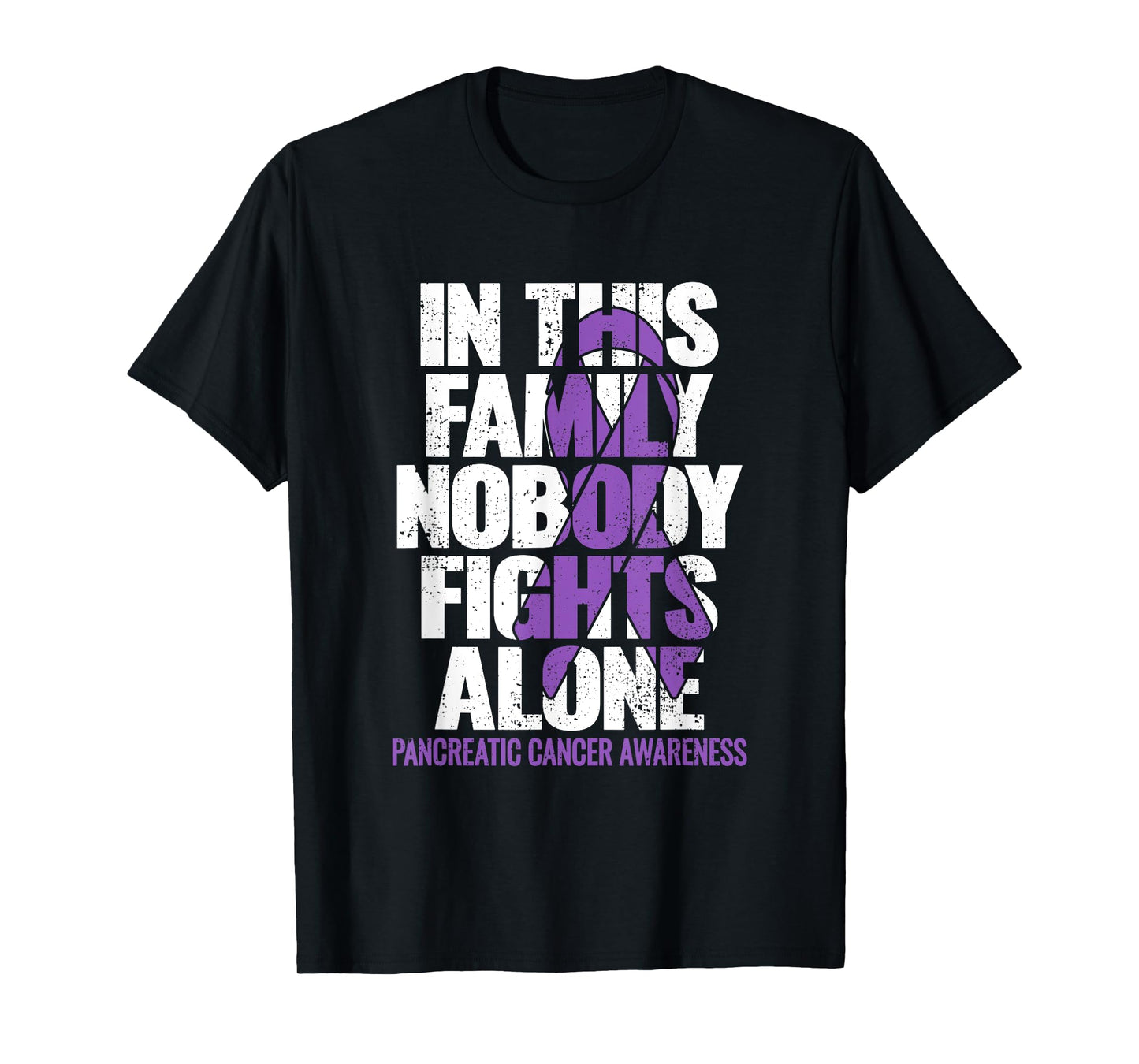 Pancreatic Cancer Support Family Pancreatic Cancer Awareness T-Shirt