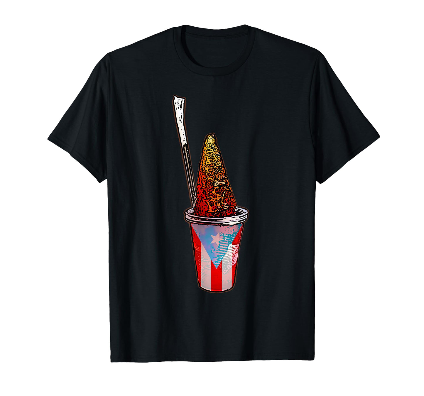 Puerto Rico Piraguas Boricua Culture, PR Flag Gift T-Shirt