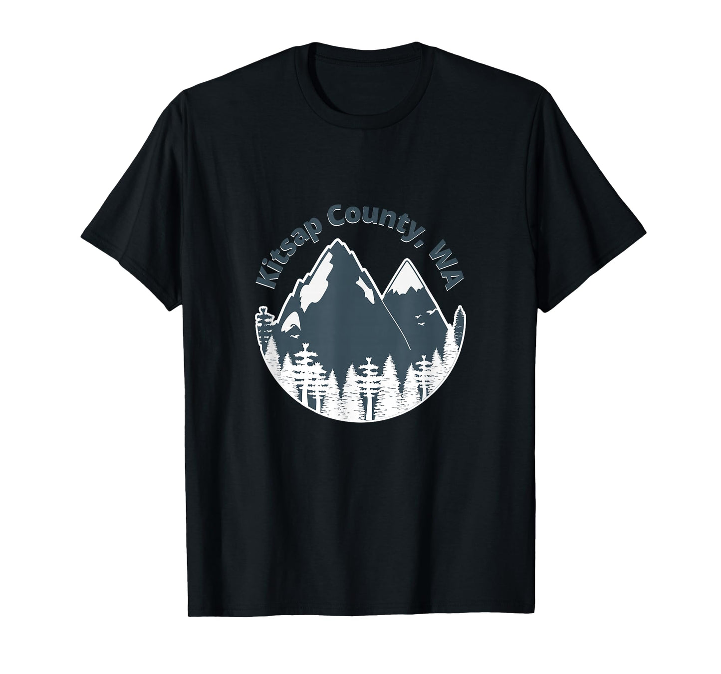 Kitsap County WA Mountains Hiking Climbing & Camping T-Shirt