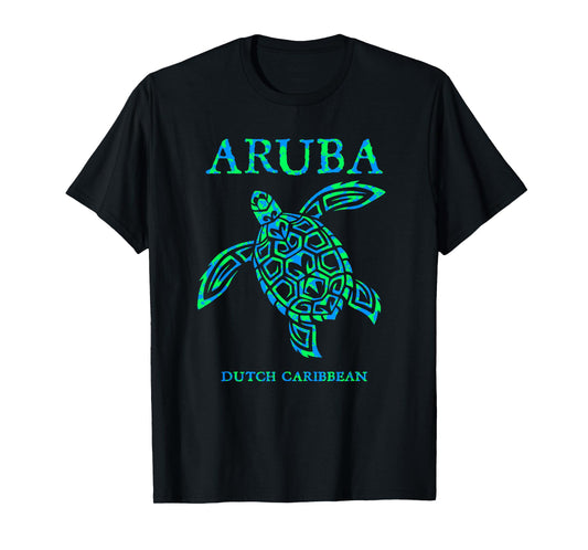 Aruba Sea Turtle Cruise Vacation Souvenir Boys Girls T-Shirt