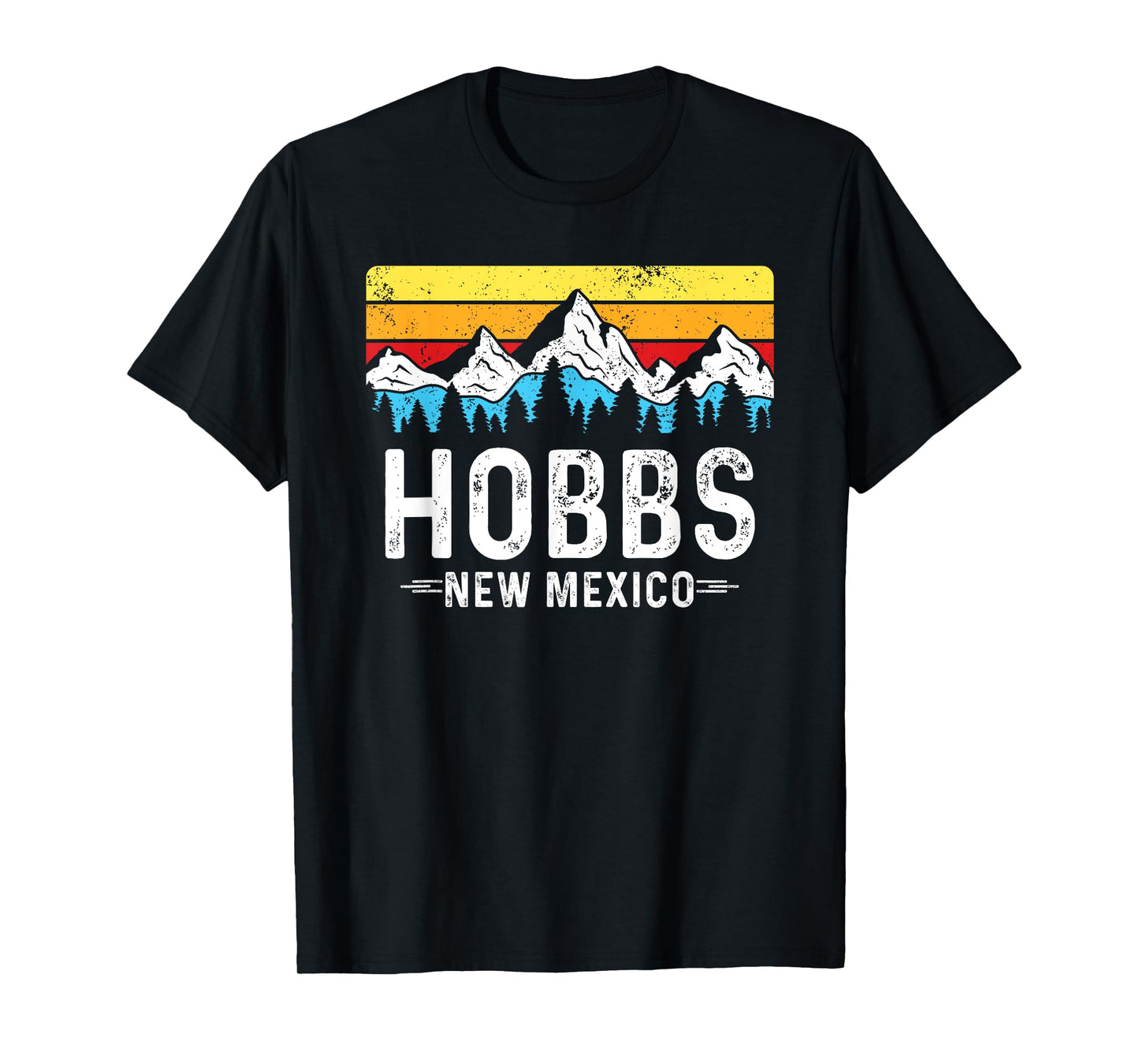 Hobbs New Mexico Mountains Hobbs NM Souvenir T-Shirt