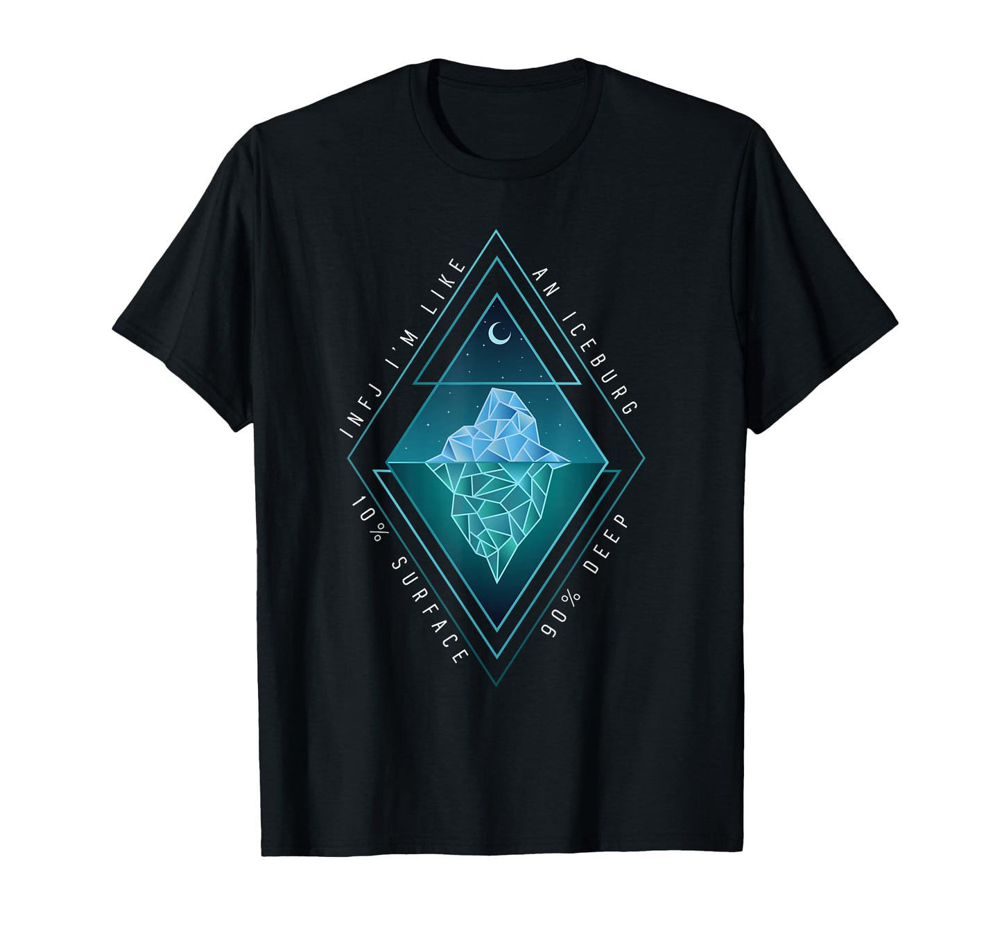 INFJ Pride - INFJ I'm Like An Iceburg 10% Surface 90% Deep T-Shirt