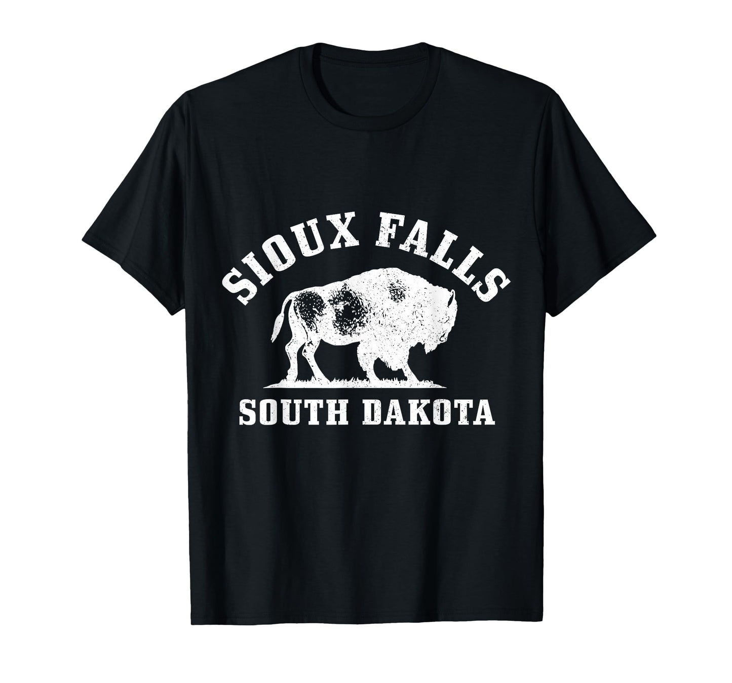 Sioux Falls South Dakota Bison Buffalo National Park Vintage T-Shirt