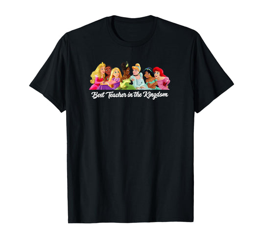 Disney Princess Best Teacher in the Kingdom Men Women Girls Kids T-Shirt
