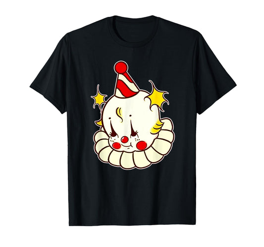 Kewpie Baby Birthday Clown T-Shirt