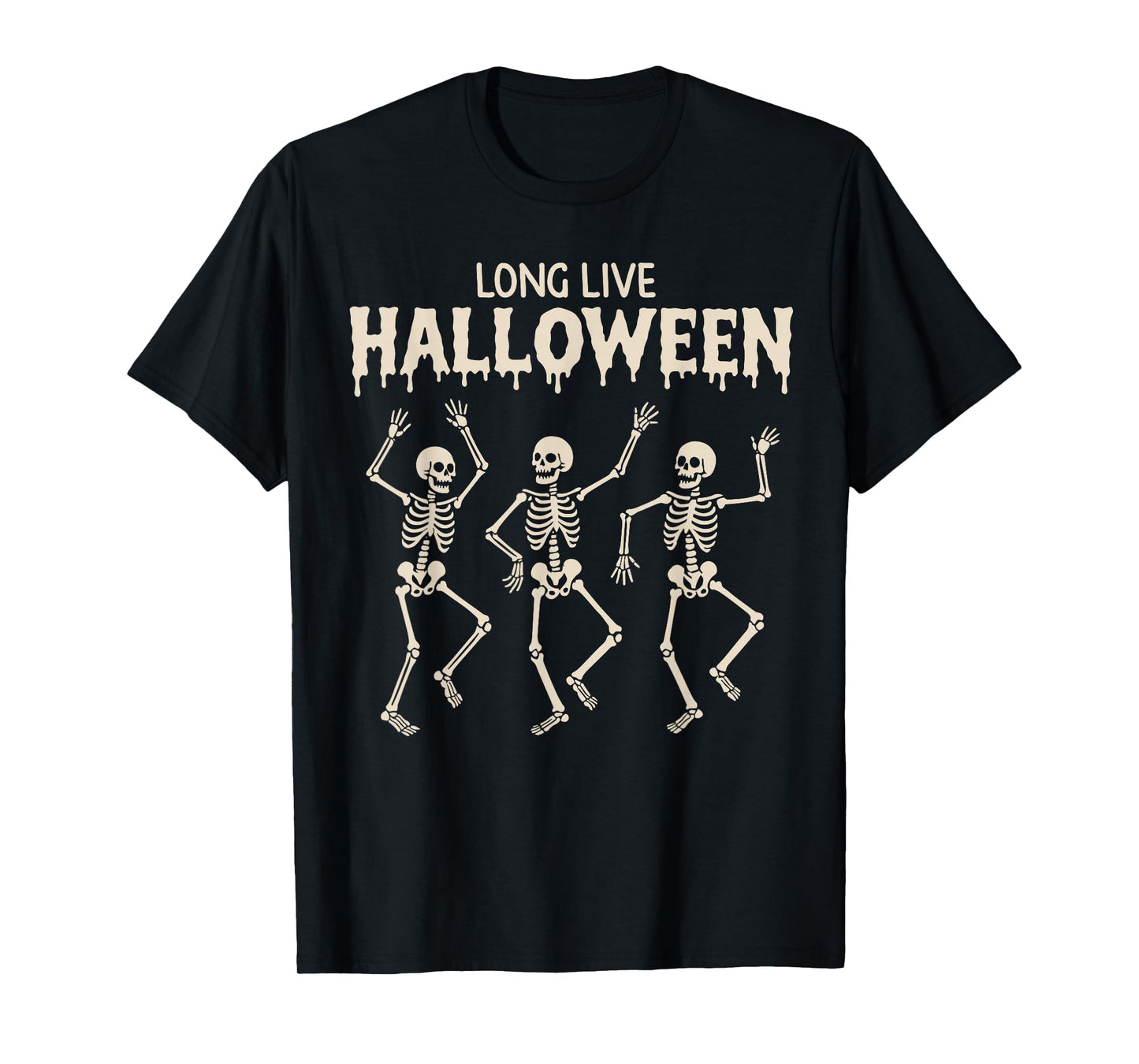 Dancing Skeletons Halloween Funny Skeleton Dance Halloween T-Shirt