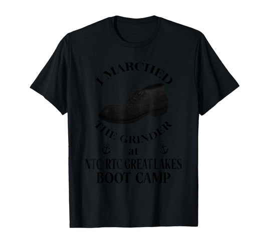 NTC RTC GREAT LAKES Boot Camp funny Sailor T-Shirt